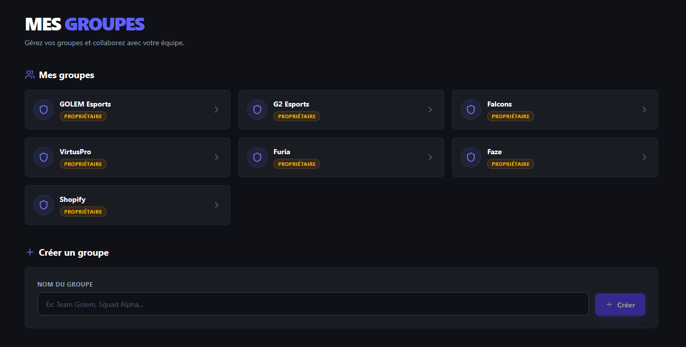 screenshot de la barre d'outils
