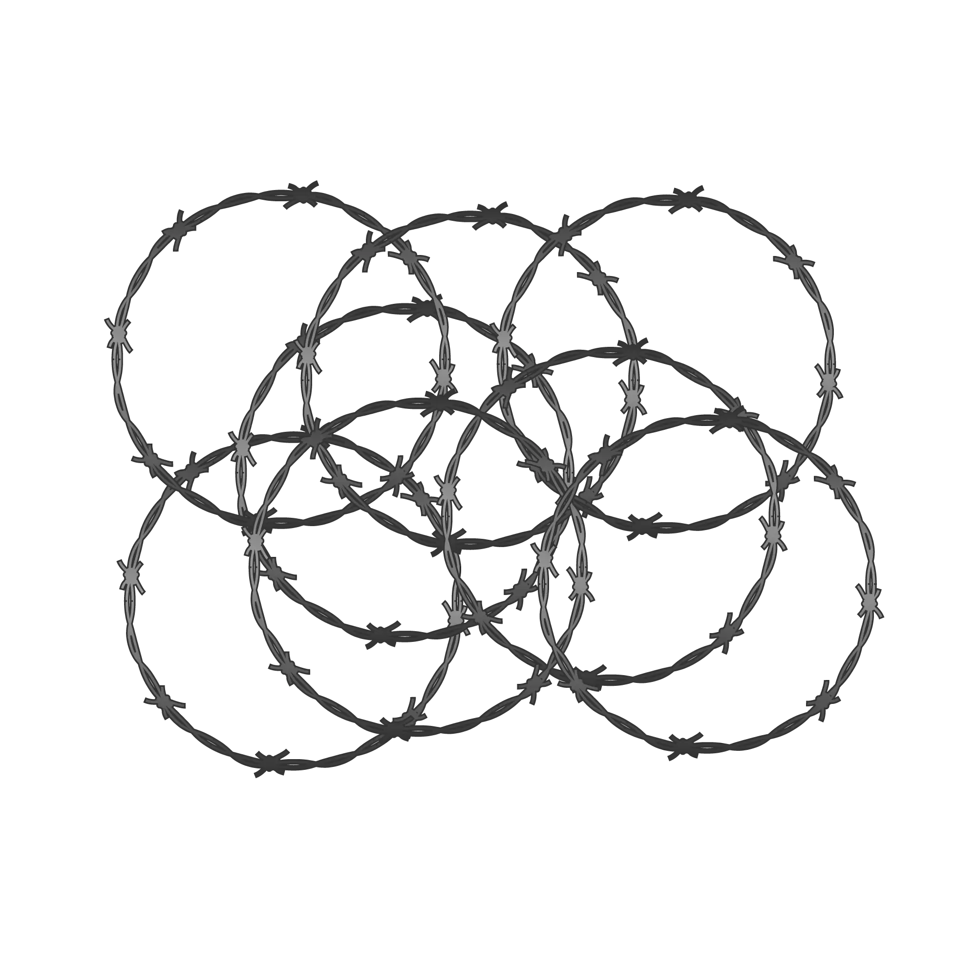 barbed wire